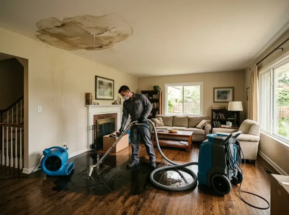 attic-pipe-burst-ceiling-drip-008 — frequently asked questions, Water Damage Restoration & Carpet Care in Orange, TX